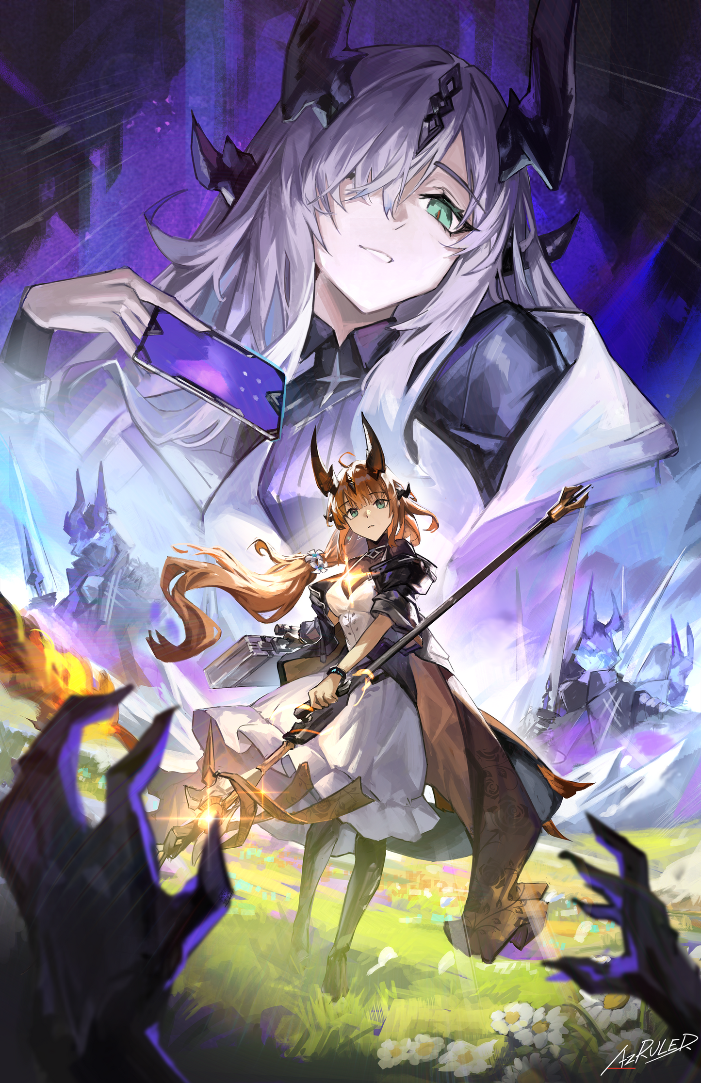 "What the Firelight Casts" Reed the Flame Shadow and Necrass