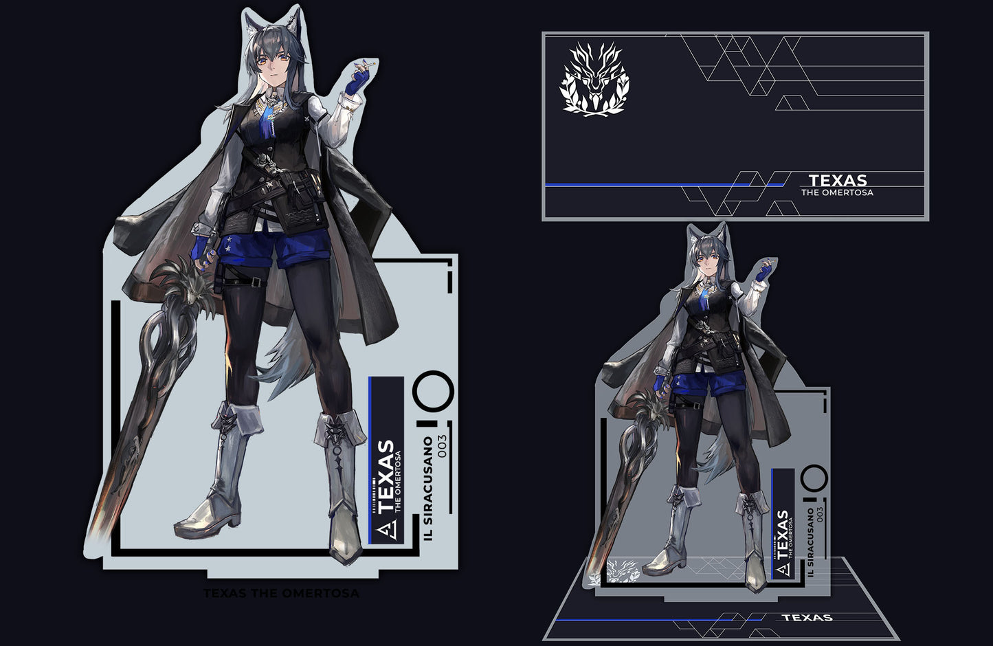 Arknights Il Siracusano Collection Standees