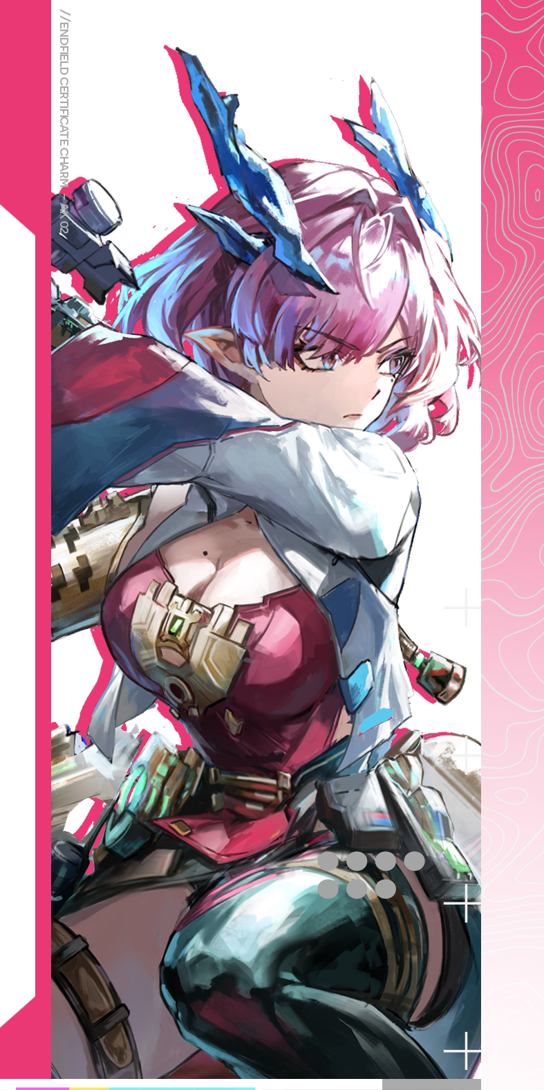 Arknights Endfield Acrylic Certificate Charms