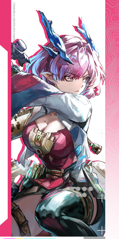 Arknights Endfield Acrylic Certificate Charms