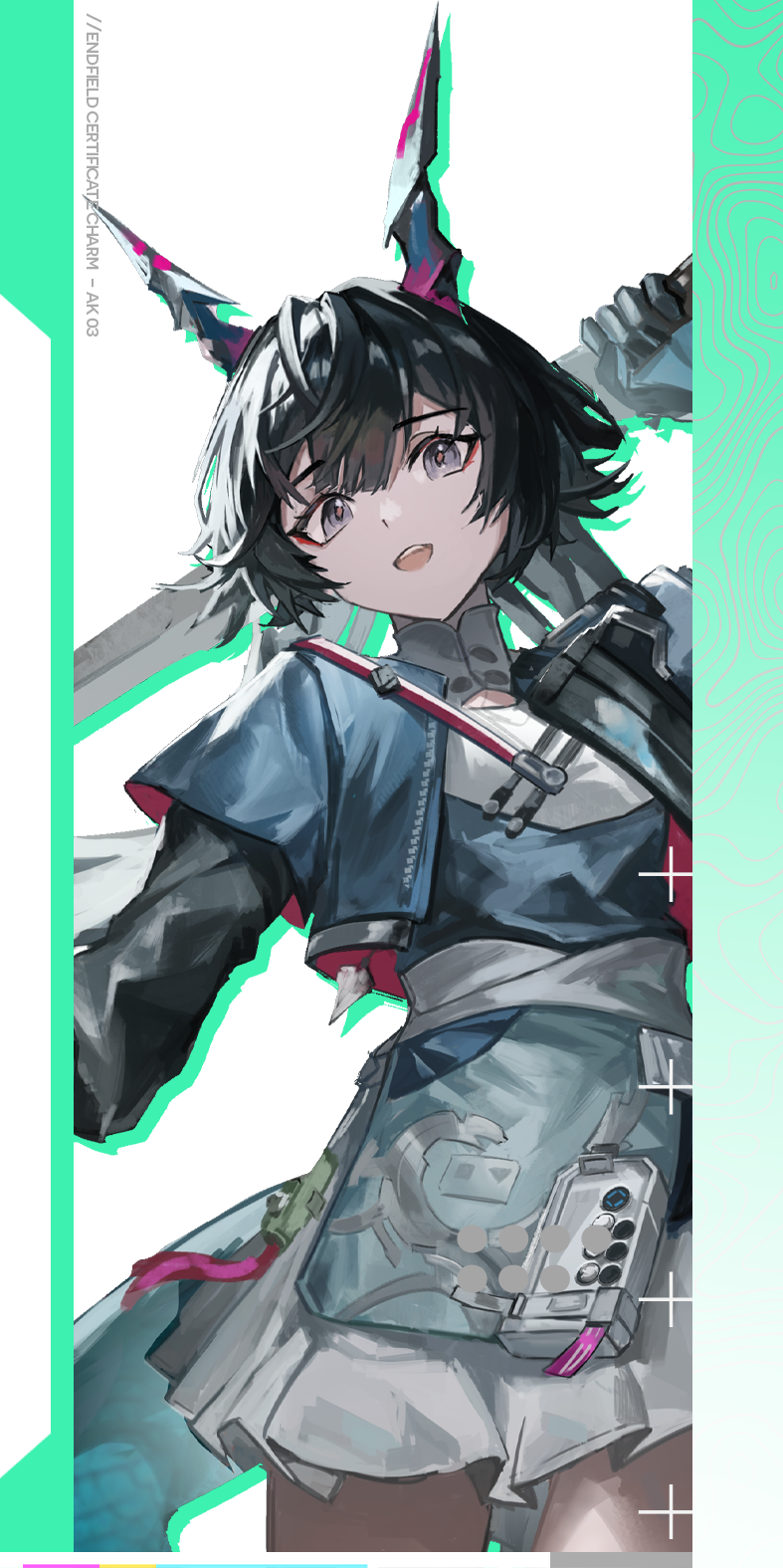 Arknights Endfield Acrylic Certificate Charms