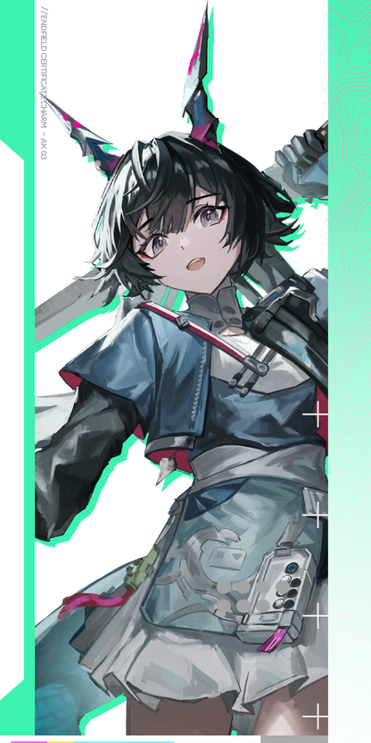 Arknights Endfield Acrylic Certificate Charms