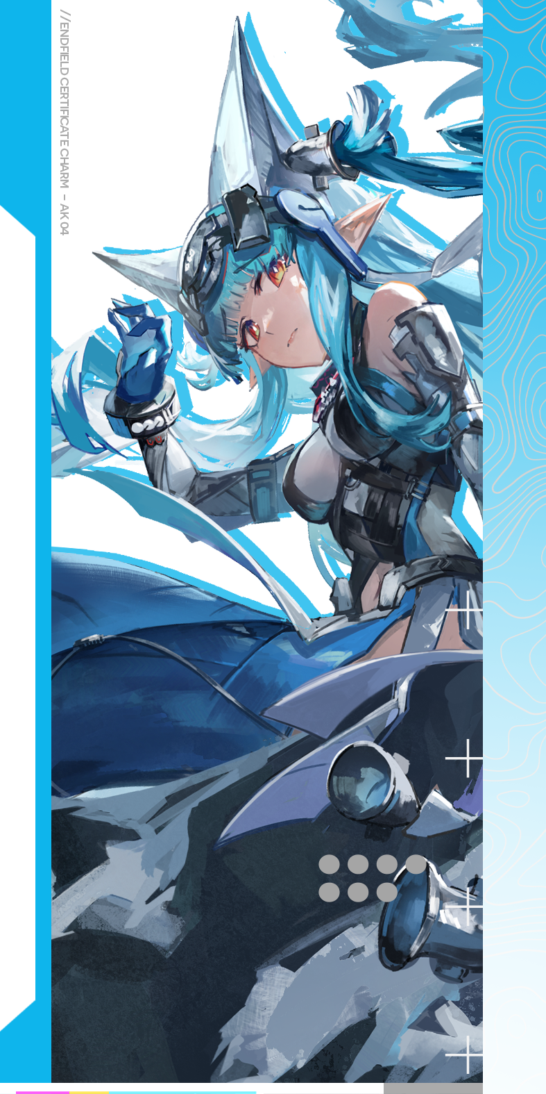 Arknights Endfield Acrylic Certificate Charms
