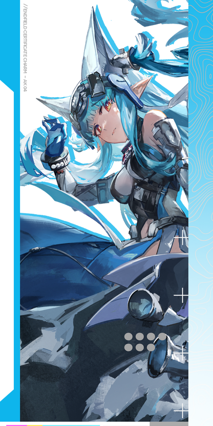 Arknights Endfield Acrylic Certificate Charms