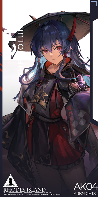 Arknights Acrylic Certificate Charms