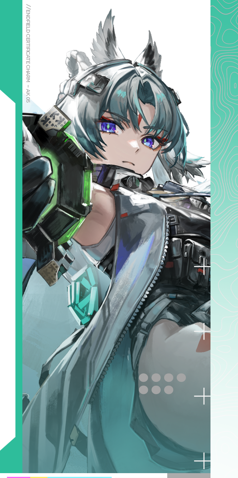 Arknights Endfield Acrylic Certificate Charms