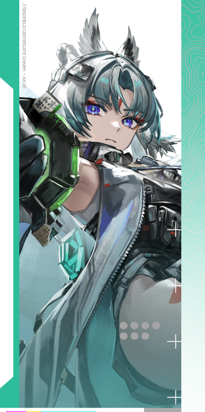 Arknights Endfield Acrylic Certificate Charms