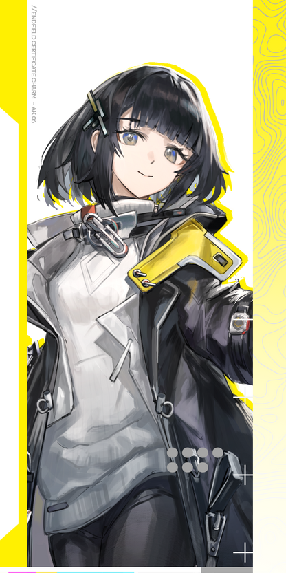 Arknights Endfield Acrylic Certificate Charms