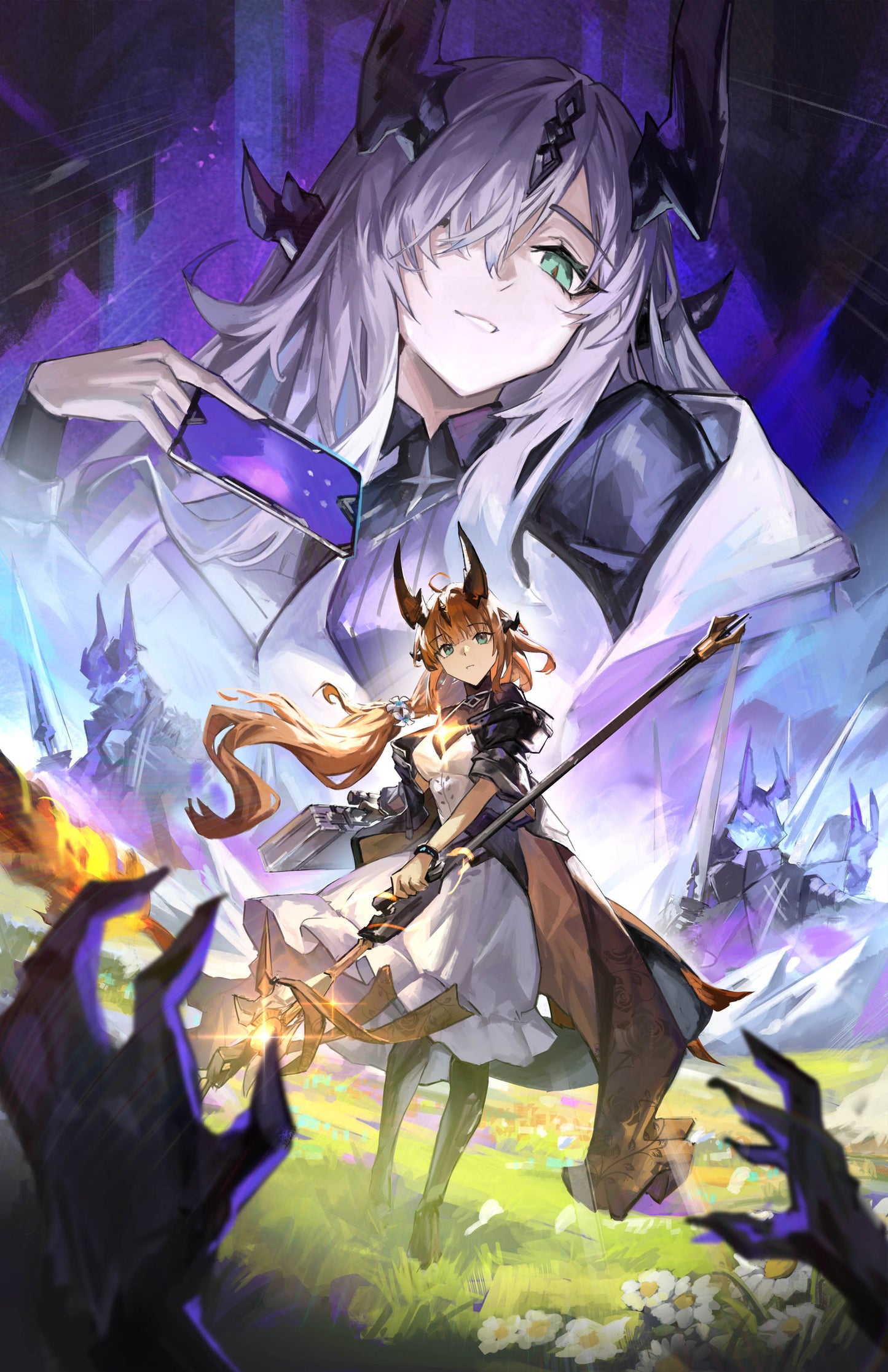 "What the Firelight Casts" Reed the Flame Shadow and Necrass